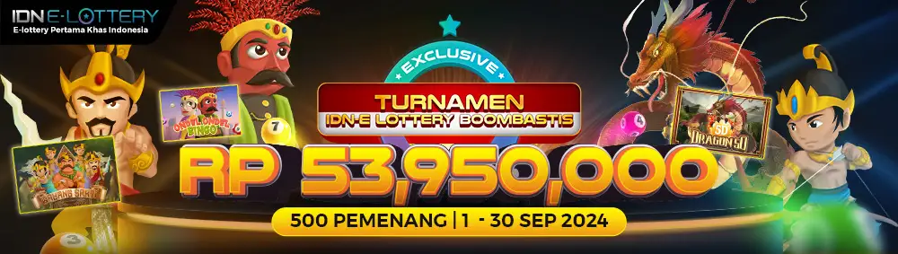 Turnamen Exclusive E-Lottery Boombastis